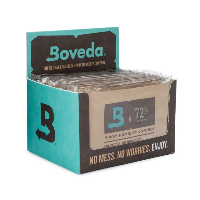 Set 12 plicuri umidificare Boveda 72%, 60g
